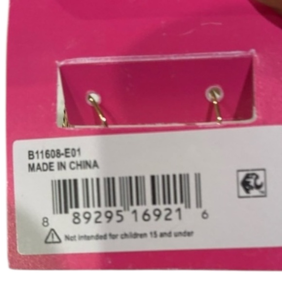 ๐ชท Betsey Johnson Gold-Tone Multi-Crystal Flower Drop Earrings - Picture 9 of 10